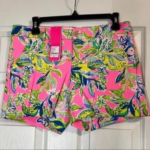 Lilly Pulitzer Squeeze the Day Callahan shorts sz 4 NWT